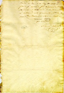 Petition of Julian Guilliams for grant of agricultural parcel, 1839