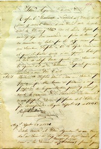 Petition of Rafael Gallardo for grant of agricultural land, 1836