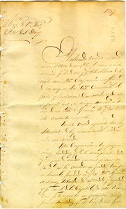 Correspondence from Justice of the Peace of San Diego, 1836