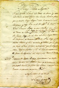 Petition of Narciso Botello for grant of agricultural parcel, 1836