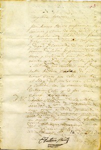 Petition of Jose Antonio Prieto for grant of agricultural land, 1846