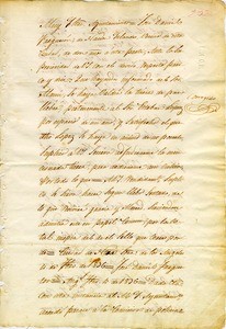 Petition of Jose Daniel Fargueson for grant of agricultural parcel, 1836