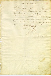 Petition of Guillermo Wolfskill to replace lost deed, 1846