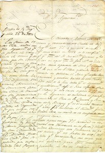 Petition for grant of parcel, 1833-1840