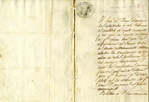 California Government loan from Juan Domingo, 1846