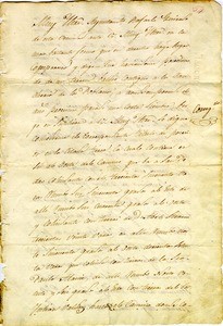 Petition of Rafael Guirado for grant of agricultural parcel, 1836