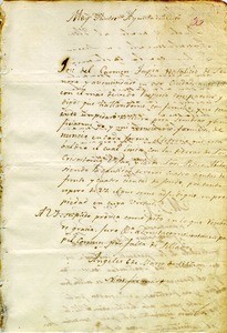 Petition of Jose Del Carmen Tapia for grant of agricultural land, 1846