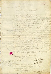 Petition of Salvador Armijo for grant of agricultural parcel, 1836