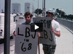 Demonstration, Century Plaza, 1967