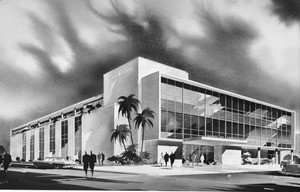 Linde Building, Wilshire & Spaulding St., Los Angeles, 1957