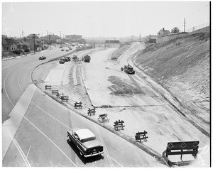 Harbor--Arroyo Seco Parkway, 1953