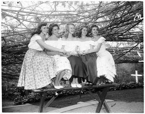 Wisteria Princesses, Sierra Madre, 1954