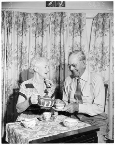 55th wedding anniversary, 1953