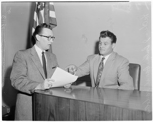 Communist hearing (California--Los Angeles), 1957