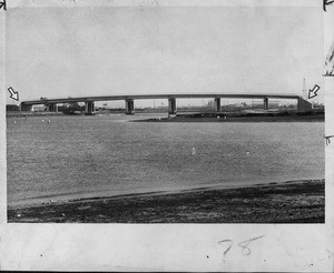 The uncompleted John H. Davies Bridge in Long Beach