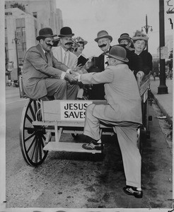 Union Mission Gospel Wagon, Los Angeles, 1958