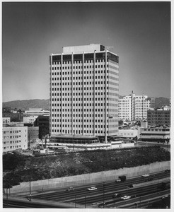 Signal Oil & Gas Company, Wilshire Blvd. & Beaudry St., Los Angeles, 1960