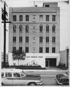 The Plan Room Library for Builders, 1417 Georgia St., Los Angeles, 1958