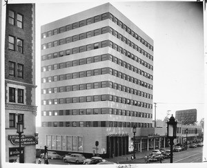 California Bank building, 2010 Wilshire Blvd., Los Angeles, 1952