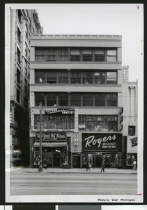 Mercantile building, 512 South Broadway, Los Angeles, 1957