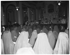 Cardinal's mass, 1953