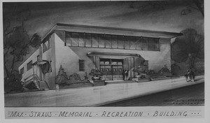 Max Straus Recreational Building, Jewish Community Center, 590 N. Vermont Ave., Los Angeles, 1939