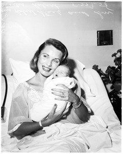 New baby, 1958
