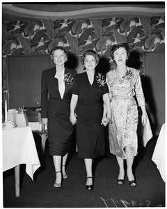 American Women's Voluntary Services luncheon, 1955