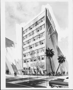 Union Federal Savings & Loan Co. building, 423 S. Spring St., Los Angeles, 1953