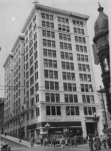 Black Building, downtown Los Angeles, 1947