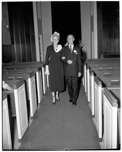 Second wedding (North Hollywood), 1953