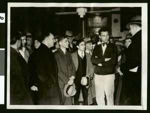 Protesters against the trial of Reichstag arsonists, Oakland, California, 1933