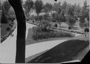 The sunken gardens of Busch Gardens, 1915