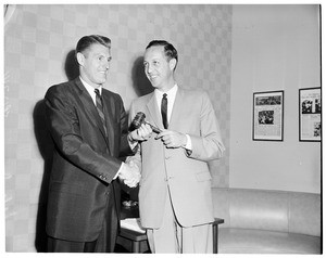 Football--Rams New General Manager, 1960