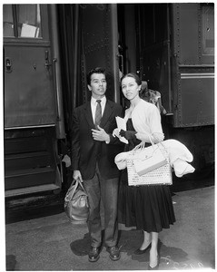 Arrival of New York Ballet Company, 1953