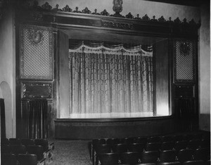 Inside the auditorium of the Beaux Arts Building, Los Angeles, 1927