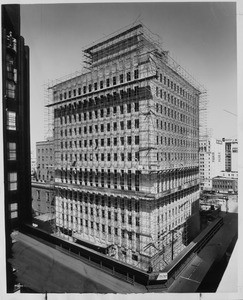 New Superior Oil building, 6th & Flower St., Los Angeles, 1956