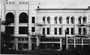 Union Rescue Mission, Main Street, Los Angeles, 1940