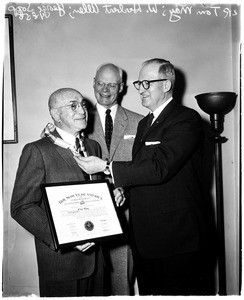 Scouts award, 1958