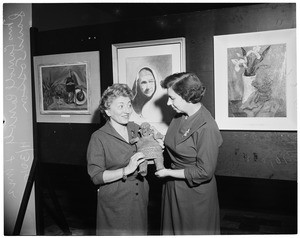 Art exhibits--Beverly Hills Art Show (ORT) (Women's American Organization for Rehabilitation Through Training), 1953