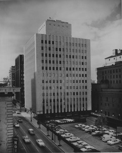 Superior Oil Buiding, 6th & Flower St., Los Angeles, 1957