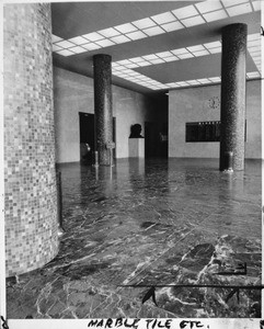 County Courthouse marble which was quarried in Italy, 1959