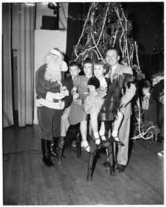 Breakfast Club Christmas party, 1953