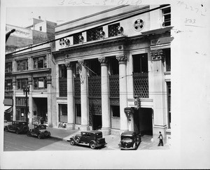 Sub Post Office, 719 S. Spring St., downtown Los Angeles, 1935