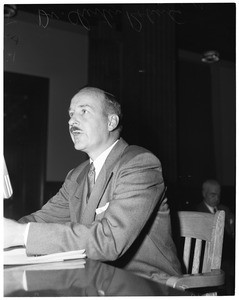 Un-American hearings, State Building (Doctors), 1954