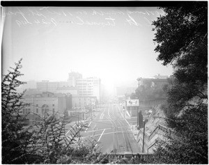 Beautiful Los Angeles smog, 1949