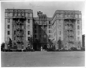 Park Lane Apartments, New Hampshire & 4th St., Los Angeles, 1929