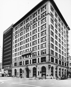 Lincoln Building, Hill St., Los Angeles, 1955