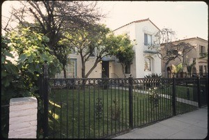 Multiple dwelling units along Hayworth Avenue, Los Angeles, 2005