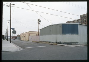 Industrial buildings around Imperial Street and South Santa Fe Avenue between East 6th Street and East 7th Street, Los Angeles, 2003